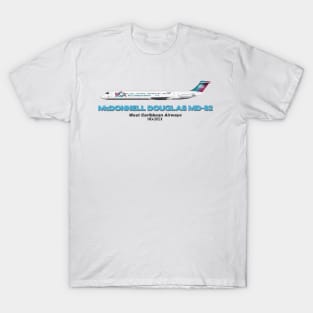 McDonnell Douglas MD-82 - West Caribbean Airways T-Shirt